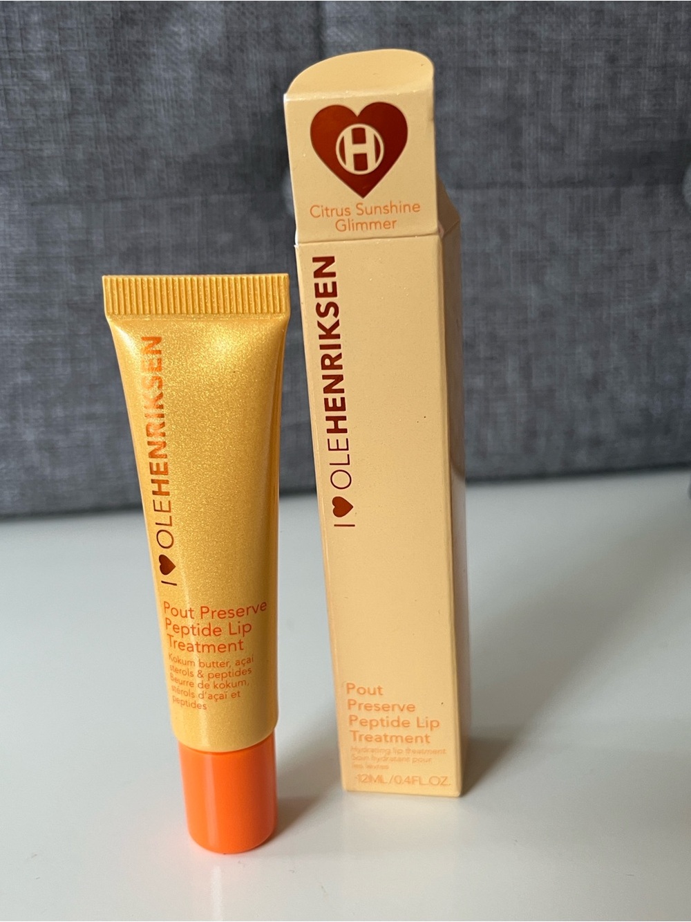 Ole Henriksen Pout Preserve Peptide Lip Treatment — Orange